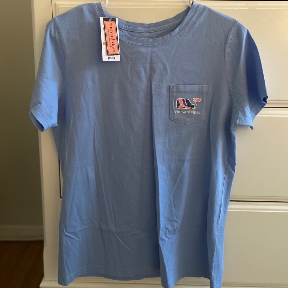 *NEW* Vineyard Vines Light Blue Tee